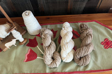 Load image into Gallery viewer, 100% Columbia 3-ply Natural Light worsted Weight Yarn Natural Dye
