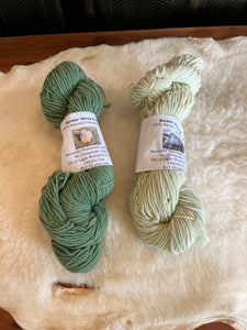 100% Columbia Yarn Naturally Dyed