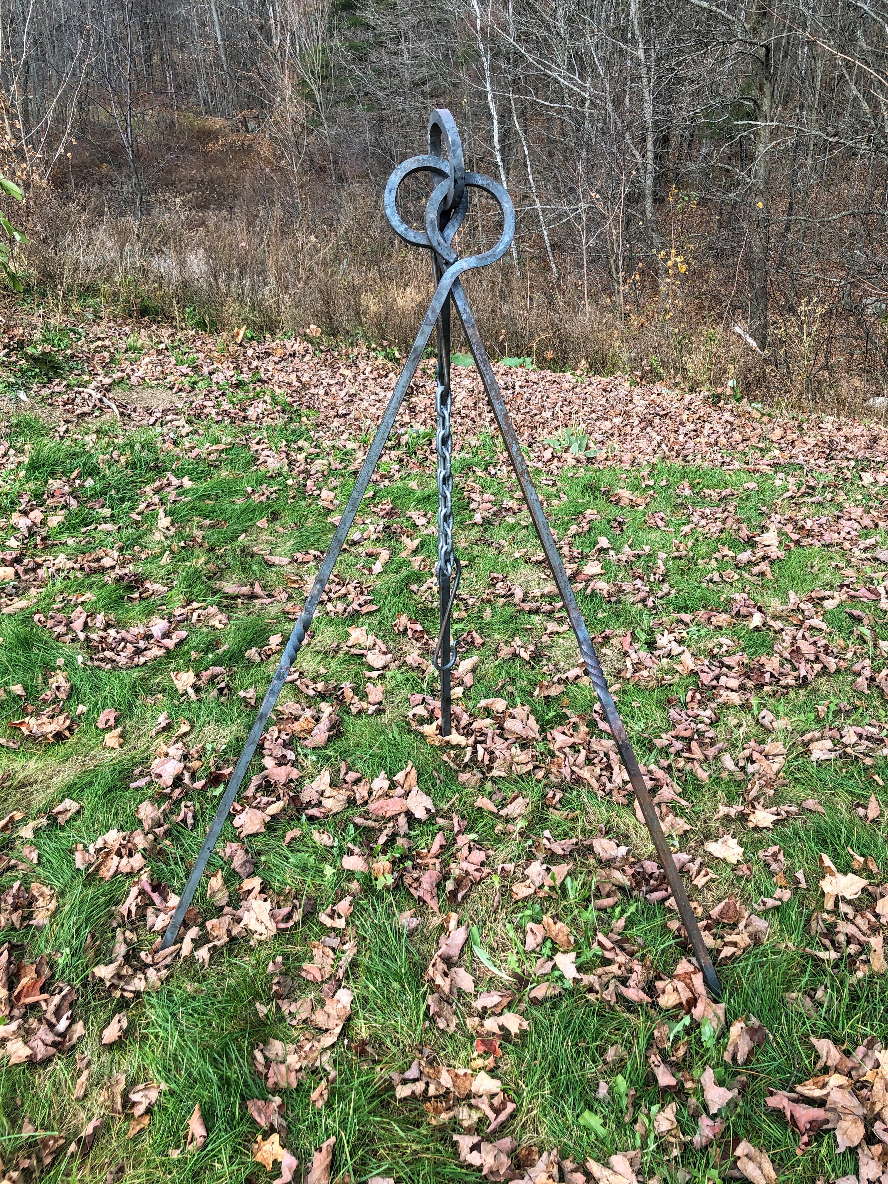 Campfire Tripod-Hand Forged