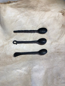 Hand Forged Iron Spoons